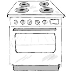 la cocina eléctrica | la estufa