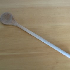La cuchara de madera